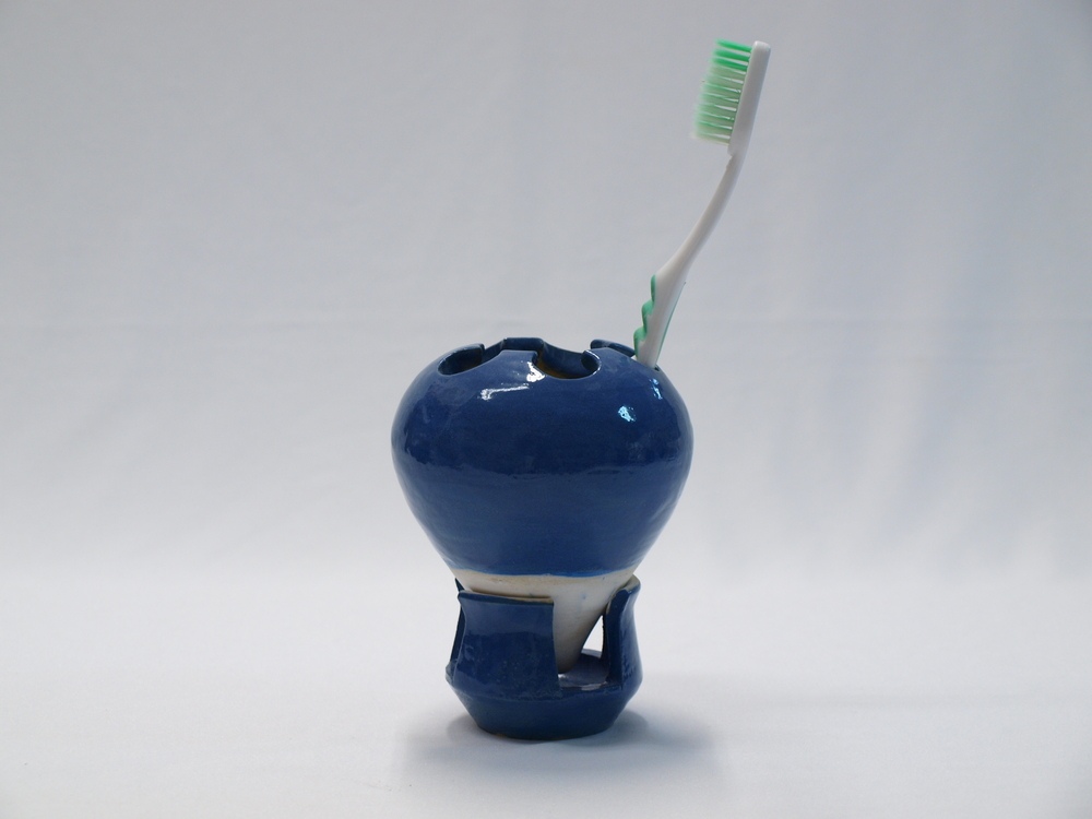 Vaso para cepillos de dientes